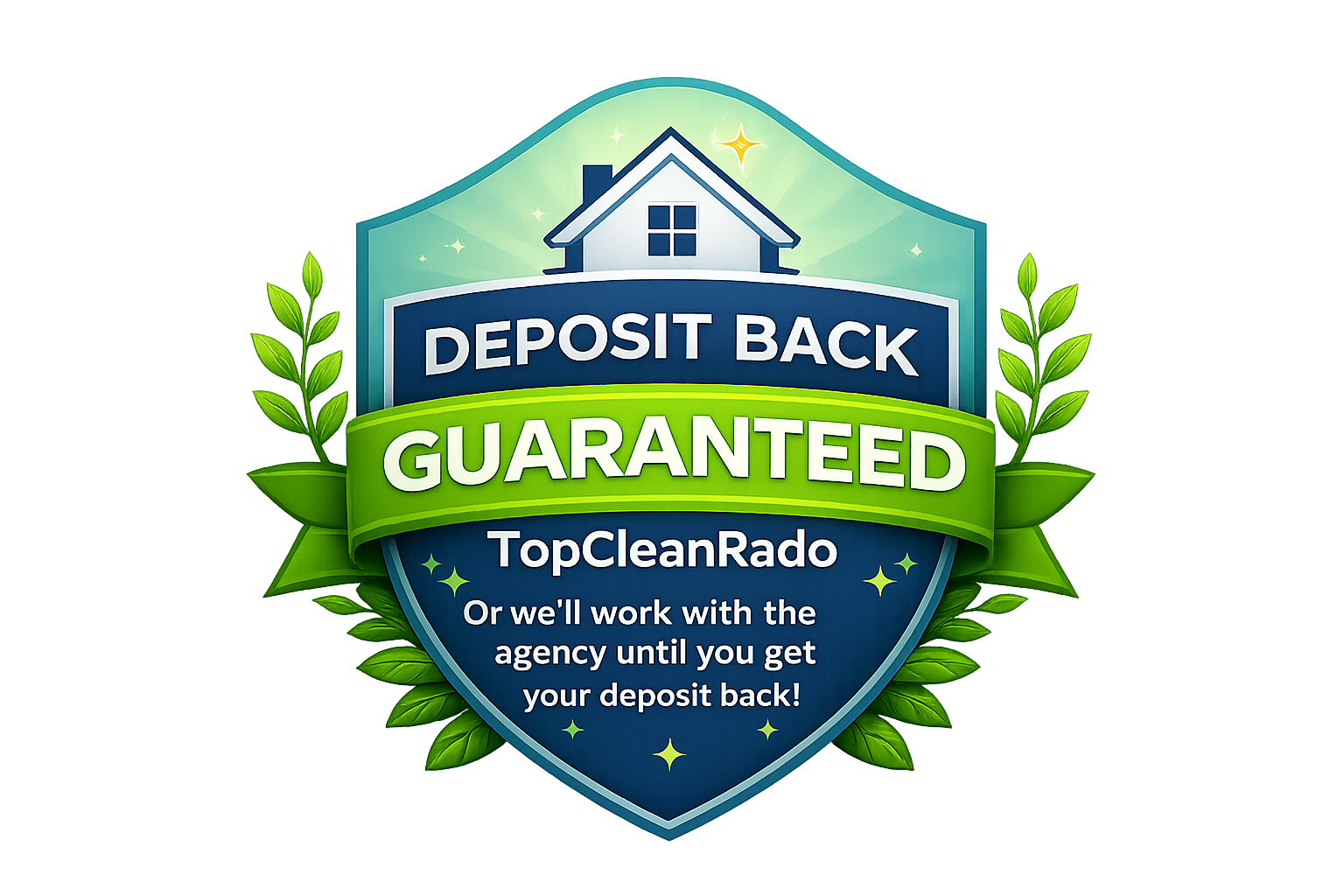Deposit guaranteed badge
